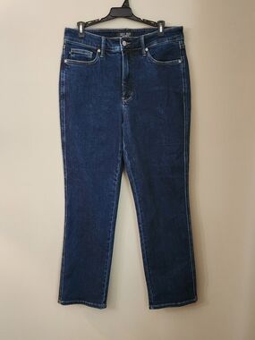 Judy Blue Dark Blue Straight Leg Jeans Women Size 13/31